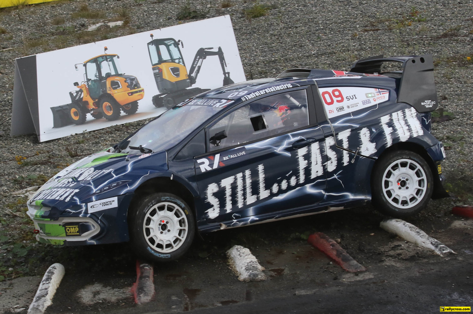 Electric Rallycross All-electric FIA World Rallycross Championship went underway in Norway ...